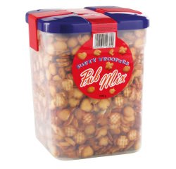 Gesalzene Kekse für Aperitif Pub Mix Party Troopers - Dose von 1,25 kg