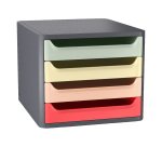Module de classement CEP First 4 tiroirs, couleurs Pep's