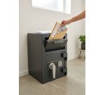 Coffre de depot de fonds Essential Hartmann 25  - serrure electronique