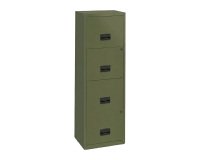 Classeur monobloc 4 tiroirs pour dossiers suspendus