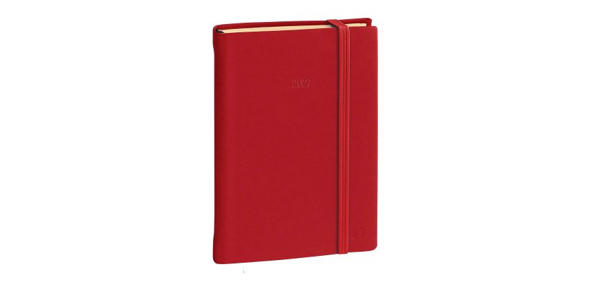 Silk Agenda settimanale Ministro Prestige 2027 con elastico 13 mesi 16 x 24 cm