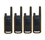 Motorola T82 EXTREME Quad Walkie-Talkie - Set of 4