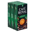 Coffee capsules Café Royal Hazelnut - 3 boxes of 10