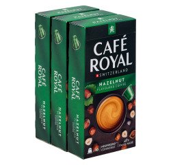 Coffee capsules Café Royal Hazelnut - 3 boxes of 10