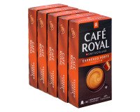 Capsules de café Café Royal Espresso Forte - 5 Boîtes de 10