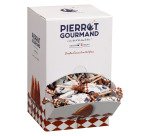 Sucettes caramel au lait frais Pierrot Gourmand - Boîte distributrice de 100