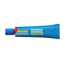 Pegamento imedio universal transparente banda azul 35 ml