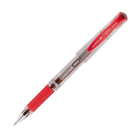 Boligrafo uni-ball um-153 signo broad rojo 1 mm tinta gel