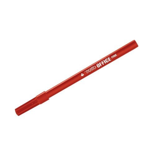 Rotulador Tratto Office rojo