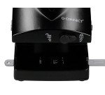 Perforadora q-connect kf01237 negro abertura 6,5 mm capacidad 65 hojas