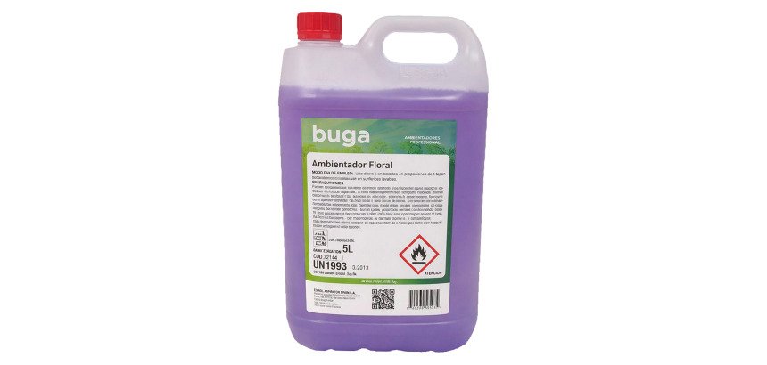 Ambientador Floral Buga - garrafa de 5L