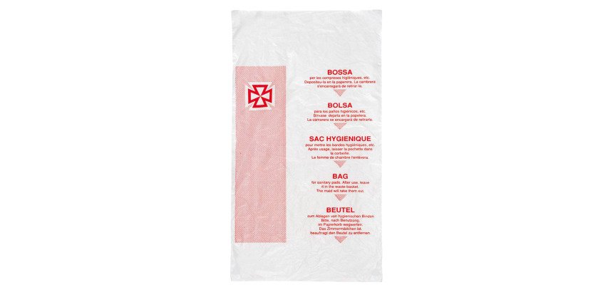 Bolsas higienicas compostables 17 x 30 cm - paquete de 500