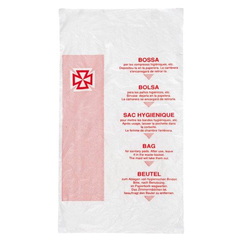 Bolsas higienicas compostables 17 x 30 cm - paquete de 500