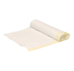 Bolsas de basura domestica blanca 30L - rollo de 15
