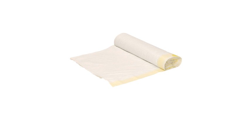 Bolsas de basura domestica blanca 30L - rollo de 15
