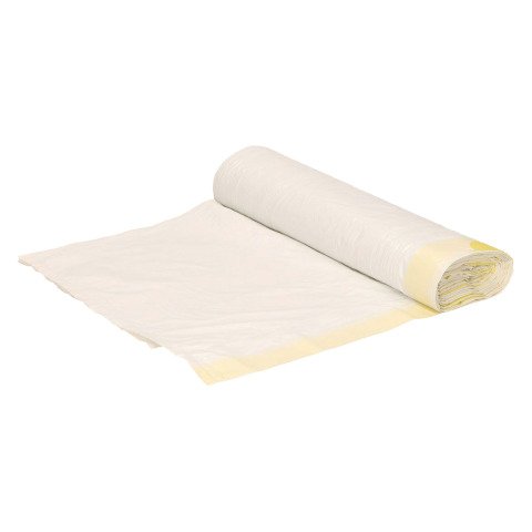 Bolsas de basura domestica blanca 30L - rollo de 15