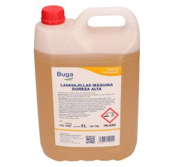 Lavavajillas Buga para maquina y agua con dureza alta - garrafa 5L