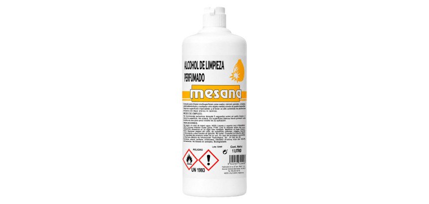 Alcohol de limpieza perfumado Mesana - botella 1L