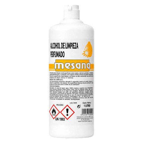 Alcohol de limpieza perfumado Mesana - botella 1L