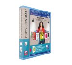 Classeur 4 anneaux plastifié Oxford Polyvision personnalisable A4+ - Dos 4 cm couleurs translucides assorties