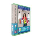 Classeur 4 anneaux plastifié Oxford Polyvision personnalisable A4+ - Dos 4 cm couleurs translucides assorties