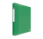 Classeur 4 anneaux plastifié Oxford School Life A4+ - Dos 4 cm couleurs translucides assorties