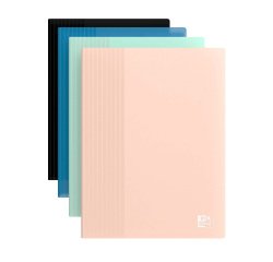 Protège-documents Oxford School polypropylène pour fiches bristol A6 - 40 pochettes - 80 vues