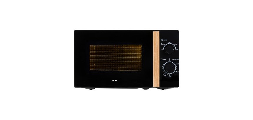Four à micro-ondes DOMO DO2820 avec poignée à l’aspect bois - 20 L - 700 W