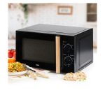 Four à micro-ondes DOMO DO2820 avec poignée à l’aspect bois - 20 L - 700 W