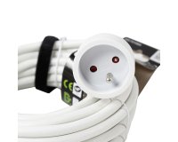 Rallonge électrique Wonday 10 m, blanc