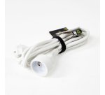Elektrische Verlängerung Wonday 3 m, weiß