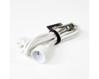 Rallonge électrique Wonday 3 m, blanc