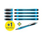 4 Penne Slider Memo XB colore nero e 1 Slider Rave XB nera in omaggio