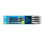 3 Penne Slider Rave XB colore nero e 1 Slider Rave XB in omaggio