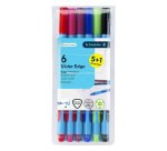 5 Penne Slider Edge XB assortite e 1 in omaggio