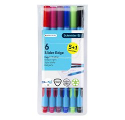 5 Penne Slider Edge XB assortite e 1 in omaggio