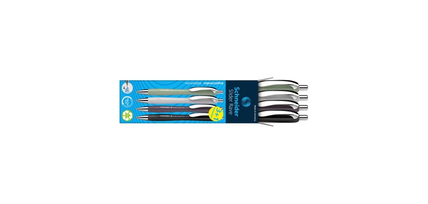 3 Penne Slider Rave XB Trend 25 colori assortiti e 1 nera in omaggio