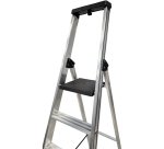 Scala apribile STP Issima per uso industriale e domestico in alluminio, 5 gradini