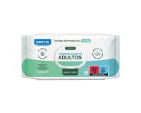 Toallitas corporales adultos Brevia - paquete de 60