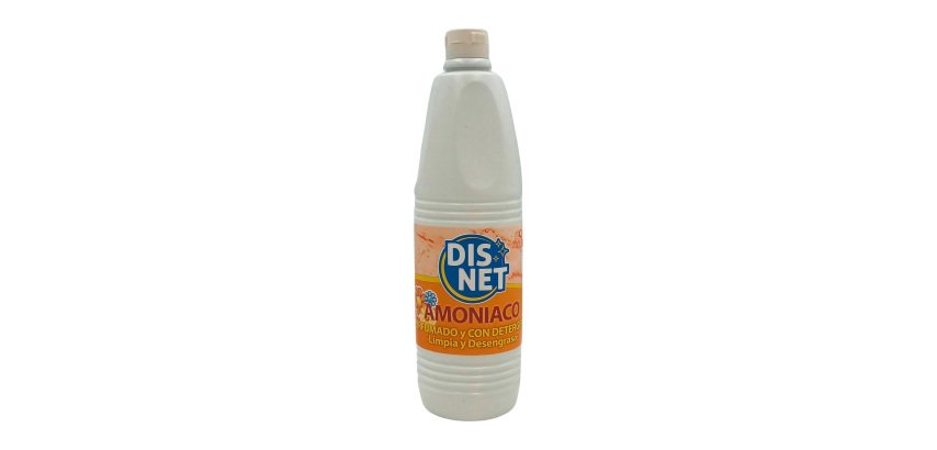 Amoniaco perfumado con detergente Disnet - botella 1L