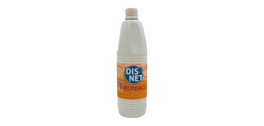Amoniaco perfurmado con detergente Disnet - botella 1L