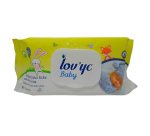 Toalltas húmedas para bebé Lov'Yc aloe vera - paquete de 72
