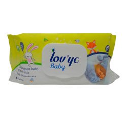 Toalltas húmedas para bebé Lov'Yc aloe vera - paquete de 72