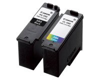 Canon PG-595/CL-586 Pack 2 black + color cartridges for inkjet printer