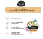 Désodorisant gel Boldair destructeur d'odeurs karité monoï - Pot de 300 g