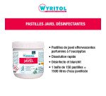 Pastilles Javel effervescentes Wyritol eucalyptus - Boîte de 150