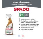 Powerful degreaser gel Spado special for cooked grease - 750 ml spray