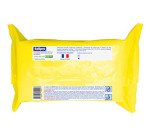 Lingettes dégraissantes désinfectantes Solipropre Citron - Paquet de 100