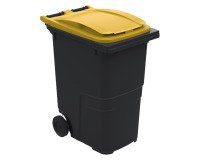 Conteneur à déchets 2 roues 360 litres tri sélectif jaune