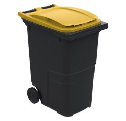 Conteneur à déchets 2 roues 360 litres tri sélectif